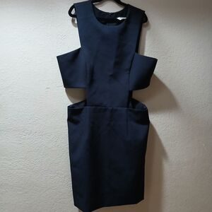 Milly nwot size10  Navy Cutout Sheath Dress